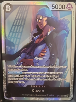Kuzan OP10-082 Royal Blood Foil One Piece CCG - English - Image 1