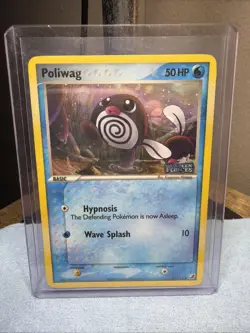 Poliwag 67/115 Reverse Holo Pokemon Card Stamped EX Unseen Forces - Image 1