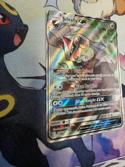 Pokemon Silvally GX Full Art Holo 210HP SM-Cosmic Eclipse Card 227/236 - Image 2