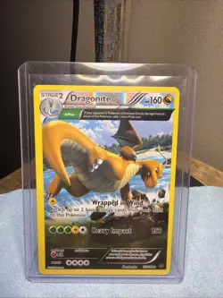 Pokemon TCG Dragonite Roaring Skies 52/108 Holo Card XY - Image 1