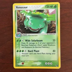 Venusaur 6/17 Holo Rare POP Series 2 Promo Pokemon Card - Image 1