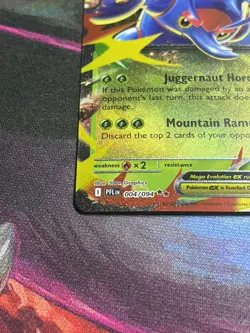 Mega Heracross ex 004/094 Me02: Phantasmal Flames Pokemon Card - Image 5