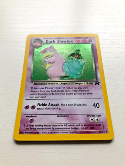 Pokemon Dark Slowbro Team Rocket Holo Rare Card 12/82 NM - Image 2