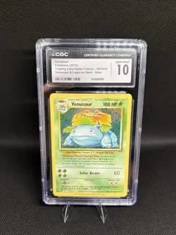 Pokemon Venusaur Classic Collection Holo CGC 10 003/034 Trading Card Classic - Image 1