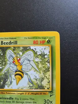 Pokemon TCG Beedrill Base Set 2 21/130 Regular Unlimited Rare NM/MT Vintage Card - Image 4