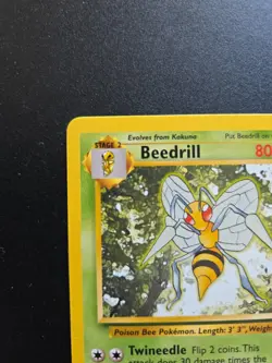 Pokemon TCG Beedrill Base Set 2 21/130 Regular Unlimited Rare NM/MT Vintage Card - Image 5