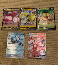 Pokemon cards, large, in mint condition. - Image 1