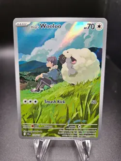 Hop's Wooloo 170/159 Sv09: Journey Together Illustration Rare Pokemon Card NM - Image 1