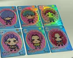 Kpop Demon Hunter QR HOLOFOIL 8 Card Subset $2.50 A CARD! Rumi Mira Zoey - Image 3