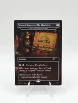 Sunset Sarsaparilla Machine - Nuka-Cola Vending Machine Secret Lair Drop Foil NM - Image 1