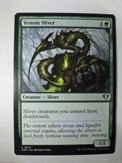 Venom Sliver Commander Masters Regular #914 - Image 1