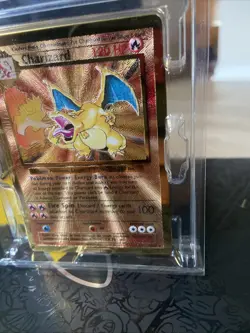 Pokemon Celebrations Gold Metal Charizard Card 4/102 Ultra Premium Collection - Image 3
