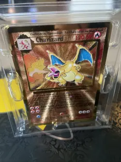 Pokemon Celebrations Gold Metal Charizard Card 4/102 Ultra Premium Collection - Image 4