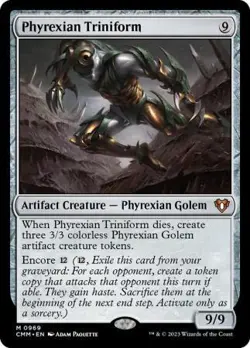 MTG Commander Masters - Phyrexian Triniform - Image 1