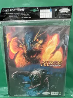 NEW UNOPENED! 2008 Wizards of the Coast. Magic the gathering 9 pocket portfolio. - Image 2