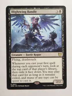 Blightwing Bandit Commander: Wilds of Eldraine Regular Nm - Image 1