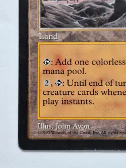 MTG Winding Canyons - Weatherlight - Regular Rare - Moderately Played - Image 3