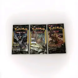 Pokemon TCG Sun & Moon Ultra Prism 3-Card Mini Booster Pack - 1 QTY - Image 2