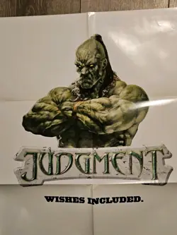 Magic The Gathering Judgement Promo Advertising Poster 22 x 28 Unused MTG - Image 2