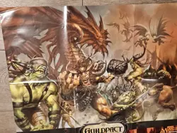 Magic The Gathering Guildpact Promo Advertising Poster 22 x 28 Unused MTG - Image 2