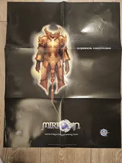Magic The Gathering Mirrodin Promo Advertising Poster 22 x 28 Unused MTG - Image 1