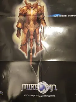 Magic The Gathering Mirrodin Promo Advertising Poster 22 x 28 Unused MTG - Image 2