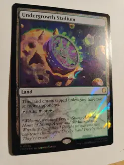 Undergrowth Stadium (Surge Foil) Rare MTG Ninja Turtles Commander - Image 2