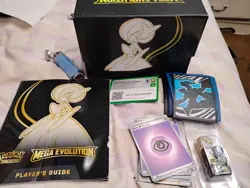 Pokemon Mega Evolution ETB Mega Gardevoir - Opened Box with Accessories. - Image 5