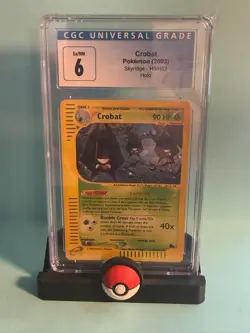 Graded POKEMON CROBAT SKYRIDGE HOLO H5 - OLD BLUE CGC 6 - Image 1