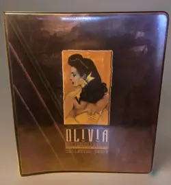 Olivia: Metamorphosis Collector Card Binder Only - No Cards, Great Condition - Image 1