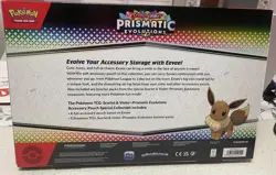 Pokemon Scarlet & Violet Prismatic Evolutions Accessory Pouch Special Collection - Image 3