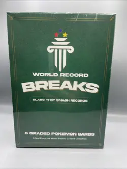 WORLD RECORD BREAKS: GUINNESS POKEMON BOX 5 SLABS. - Image 1