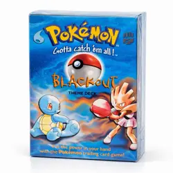 Pokemon Blackout Theme Deck 1999 In Box Factory Sealed (POSSIBLY SHADOWLESS) - Image 1