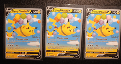 Flying Pikachu V 006/025 2022 Pokemon World Championship Celebrations Variant X3 - Image 1