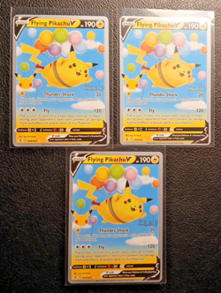 Flying Pikachu V 006/025 2022 Pokemon World Championship Celebrations Variant X3 - Image 2