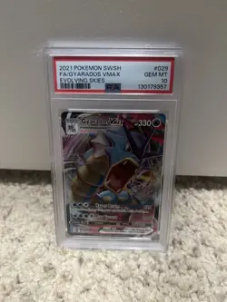 2021 Pokemon SWSH Evolving Skies #029 Gyarados Vmax Gem Mint PSA 10 - Image 1