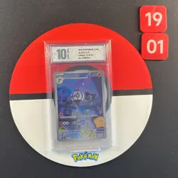 Pokemon Chinese Chandelure CBB3C-11 07/07 Exclusive Gem Pack Vol3 Grade10 - Image 1