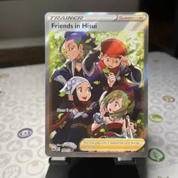 Friends in Hisui Full Art 148/159 Crown Zenith Pokemon TCG - Image 1