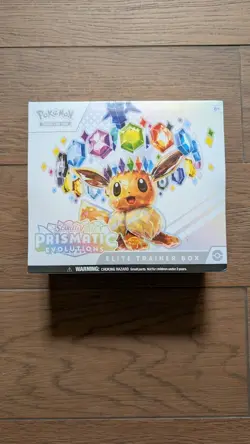 Pokemon TCG Prismatic Evolutions Elite Trainer Box ETB Brand New Factory Sealed! - Image 1
