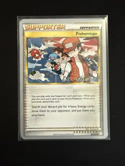 Pokemon Fisherman 92/123 David Cohen 2011 World Championships NM - Image 1