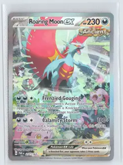 Roaring Moon ex 251/182 Special Illustration Rare Paradox Rift Pokemon Near Mint - Image 1