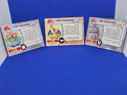1999 Topps Pokemon TV Animation Edition Carizard Venusaur Blastoise LP POKEMON - Image 2
