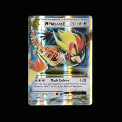 Pokemon TCG M Pidgeot EX 65/108 XY Evolutions NM - Image 1
