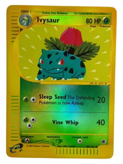 Ivysaur - 82/165 Expedition 2002 WOTC - Reverse Holo - Pokemon TCG - Image 1