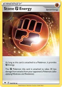 Pokemon - Stone Energy -164/185 - Vivid Voltage - NM/M - New - Image 1