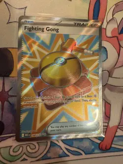 Pokemon TCG Fighting Gong 168/132 Me01: Mega Evolution Holo MINT/Near Mint - Image 1