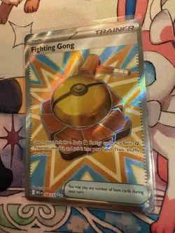 Pokemon TCG Fighting Gong 168/132 Me01: Mega Evolution Holo MINT/Near Mint - Image 3
