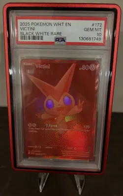 Pokemon Victini 172/086 Black White Rare Gem Mint PSA 10 - Image 3