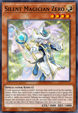 Yugioh! Mega Tins 2025 1x PScR Silent Magician Zero - Image 1