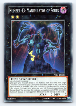 Number 43: Manipulator of Souls - PRIO-EN047 - Common - 1st Edition - Yugioh - Image 1